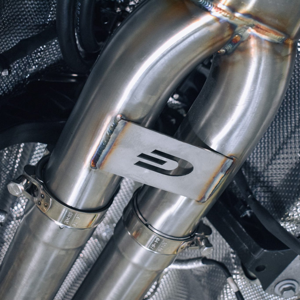 Direnza Audi RS3 8V Quattro 2.5 TFSI 17-20 4" Exhaust Decat Downpipe