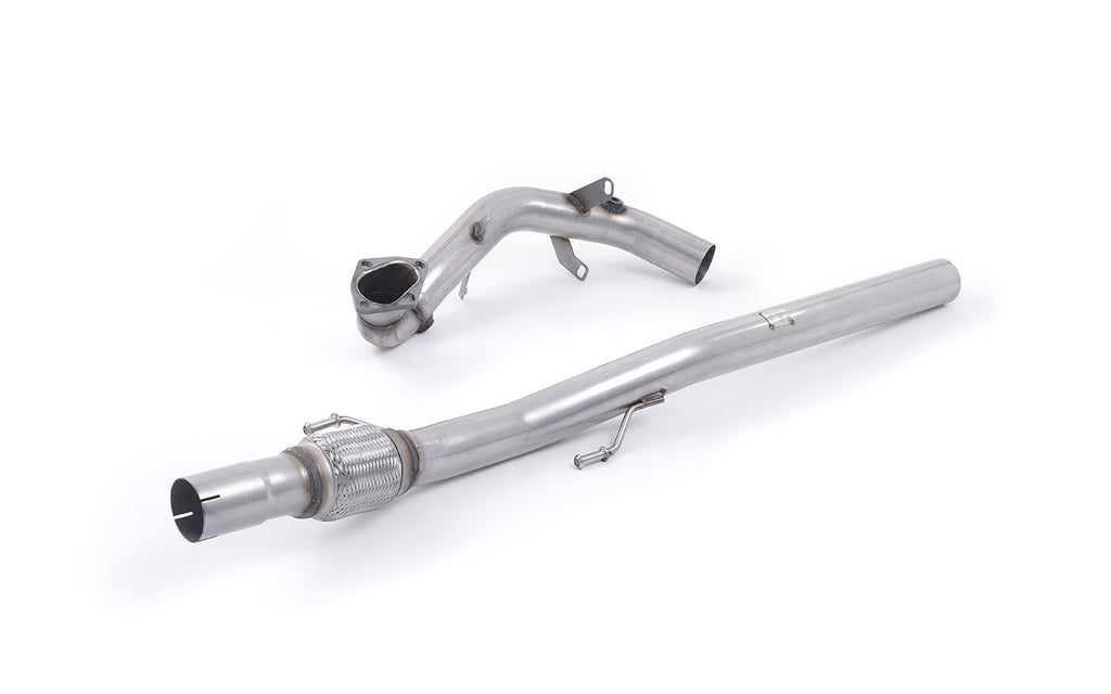Large Bore Downpipe with Catalyst Delete (For Milltek Cat-Back) - A1/Polo GTI/Seat/Skoda 1.4 TFSI/TSI