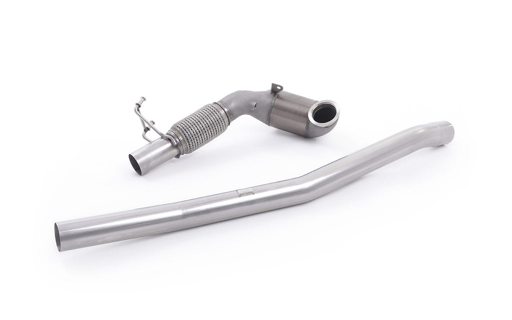 Large Bore Downpipe with Hi-Flow Sports Catalyst (For Milltek Cat-Back) (Audi/VW)