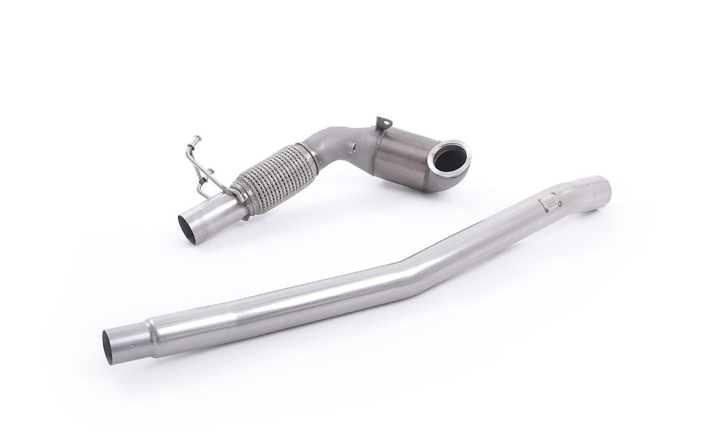 Large Bore Downpipe with Hi-Flow Sports Catalyst - For OE Cat-Back (Audi/Seat/VW)