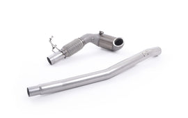 Large Bore Downpipe with Hi-Flow Sports Catalyst - For OE Cat-Back (Audi/Seat/VW)