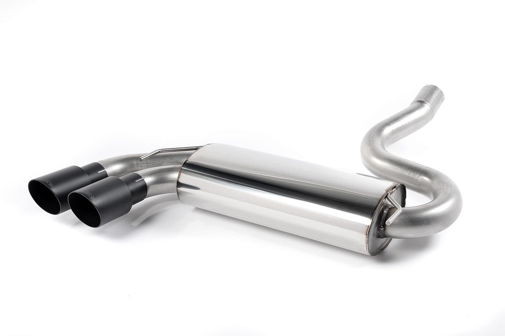 Audi Coupe UR Quattro 10V - Resonated (Quieter) Downpipe-Back Exhaust System with  Cerakote Black OEM-Style Trims