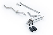 Load image into Gallery viewer, Audi Coupe UR Quattro 10V - Non-Resonated (Louder) Downpipe-Back Exhaust System with Cerakote Black OEM-Style Trims