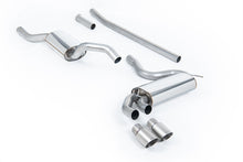Load image into Gallery viewer, Audi Coupe UR Quattro 10V - Resonated (Quieter) Downpipe-Back Exhaust System with Titanium OEM-Style Trims