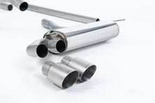 Load image into Gallery viewer, Audi Coupe UR Quattro 10V - Resonated (Quieter) Downpipe-Back Exhaust System with Titanium OEM-Style Trims