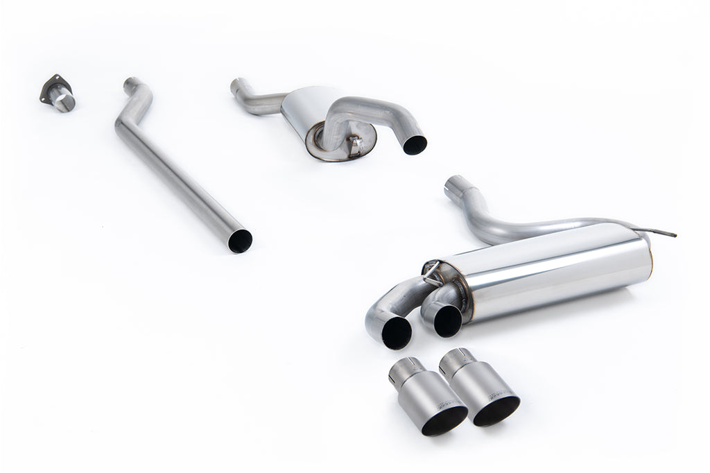 Audi Coupe UR Quattro 20V - Resonated Downpipe-Back Exhaust System