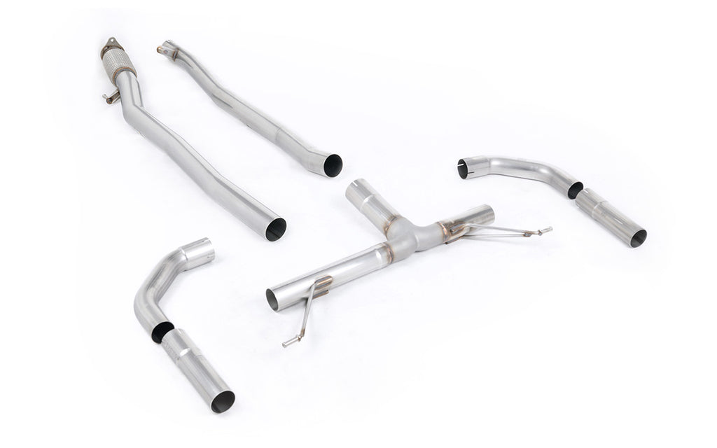 Mercedes A35 AMG (Non GPF Models) - Non-Resonated &amp; Non-Valved (Louder) Cat-Back Exhaust (Uses OE Trims)