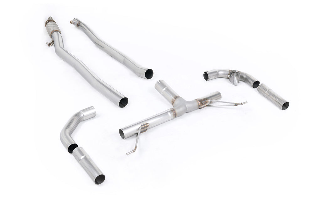 Mercedes A35 AMG (Non GPF Models) - Non-Resonated &amp; Valved Cat-Back Exhaust (Uses OE Trims)