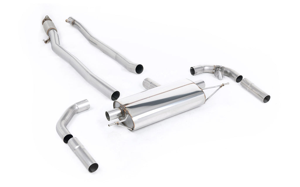 Mercedes A35 AMG (Non GPF Models) - Resonated &amp; Valved Cat-Back Exhaust - Uses OE Trims