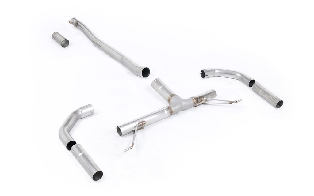 Mercedes A35 AMG - Race &amp; Non-Valved Front Pipe Back Exhaust (Uses OE Trims)