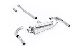 Mercedes A35 AMG - Resonated (Quieter) & Valved Front Pipe Back Exhaust System - Uses OE Tailpipes
