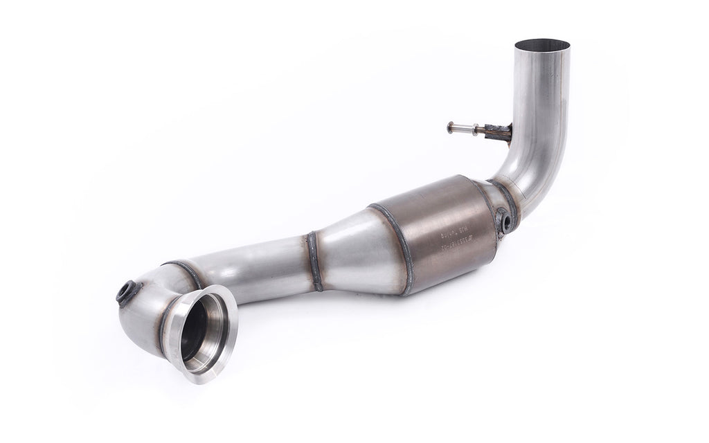 Mercedes A45 AMG W176 - Large Bore Downpipe with Hi-Flow Sports Catalyst (For Milltek Cat-Back)