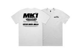 Milltek Tee White (VW Golf Mk1) - 3XL