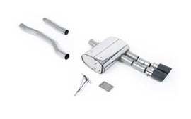 Mini Cooper S F55 (LCI Only) - GPF/OPF Back Exhaust System with Carbon JET-90 Trims