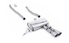 Load image into Gallery viewer, Mini Cooper S F55 - Non-Resonated (Louder) Cat-Back with Brushed Titanium Tips