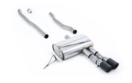 Mini Cooper S F55 - Non-Resonated (Louder) Cat-Back with Carbon Tips