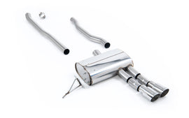 Mini Cooper S F55 - Non-Resonated (Louder) Cat-Back with Polished Tips