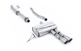 Mini Cooper S F55 - Resonated (Quieter) Cat-Back with Brushed Titanium Tips