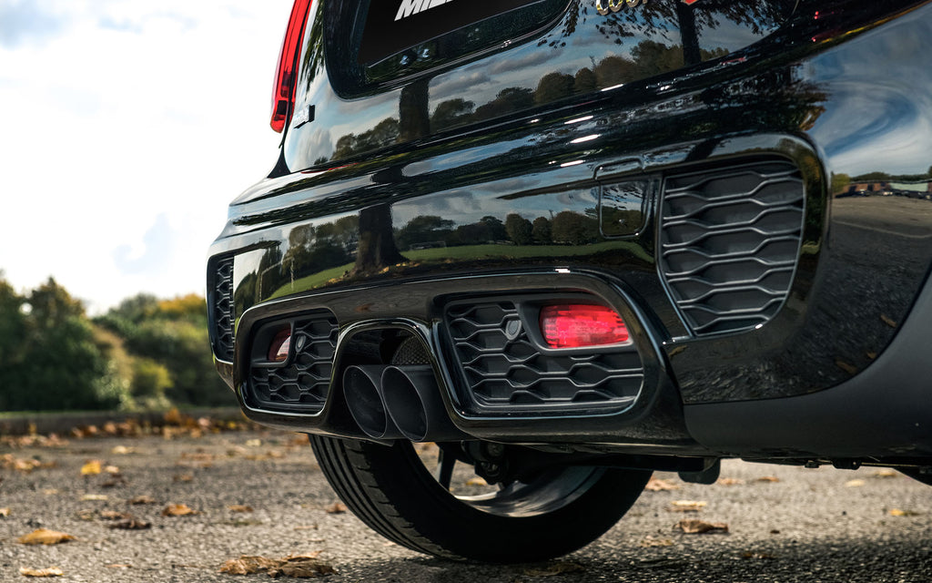 Mini Cooper S F56 (LCI Only) - Valved GPF/OPF Back Exhaust System with Cerakote Black GT-90 Trims