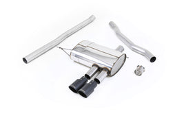 Mini Cooper S F56 - Non-Resonated (Louder) Cat-Back Exhaust System with Cerakote Black Tips