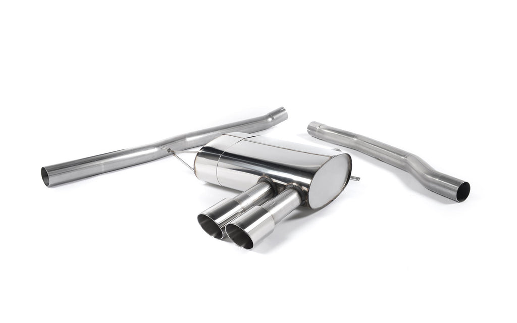Mini Cooper S F56 - Non-Resonated (Louder) Cat-Back Exhaust System with Polished Tips