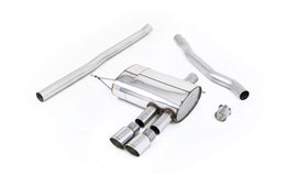 Mini Cooper S F56 - Non-Resonated (Louder) Cat-Back Exhaust System with Polished Tips
