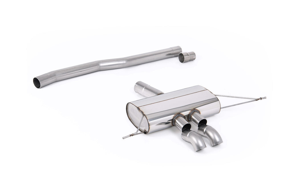 Mini Cooper S F66 - Non-Resonated (louder) OPF/GPF Back System for Standard or Sport Diffuser with Downturn Tips