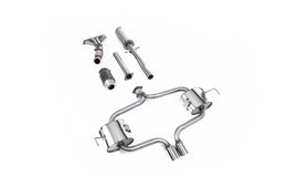 Mini Cooper S R53 - Full Resonated (Quieter) Exhaust System with Hi-Flow Sports Catalyst & Polished Trims
