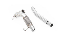 VW Polo GTI 2.0 TSI (AW - 5 Door/Non GPF Models) - Non-Resonated Downpipe and Decat for OE Cat Back