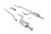 Load image into Gallery viewer, Audi S4 B6 - Non-Resonated (Louder) Cat-Back Exhaust System with Polished Trims