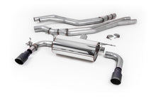 Load image into Gallery viewer, Non-Resonated (Louder) Race Cat-Back Exhaust System with Cerakote Black GT-90 Trims