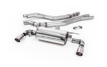 Load image into Gallery viewer, BMW F20/21 M140i (Non OPF) - Non-Resonated (Louder) Race Cat-Back Exhaust System with Polished GT-90 Trims