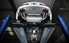 Load image into Gallery viewer, Audi S3 8V/V.2 - Non-Valved &amp; Non-Resonated (Louder) Cat-Back Race Exhaust System with Quad Round Cerakote Black Trims