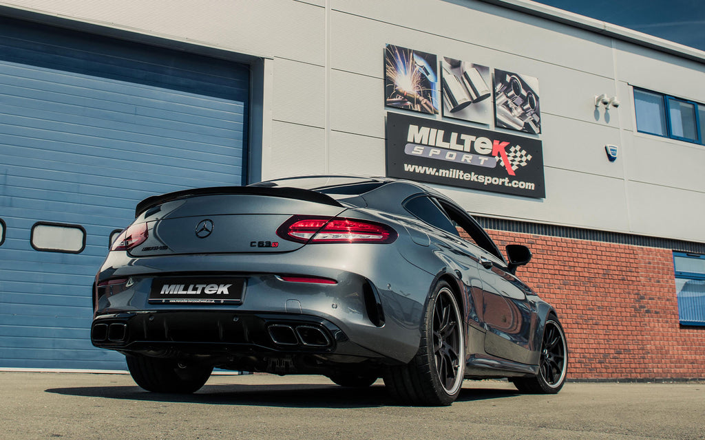 Mercedes C63/C63S W205 Saloon (Non GPF Models) - Non-Valved Rear Silencers