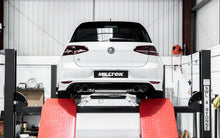 Load image into Gallery viewer, VW Golf R MK7.5 2.0 TSI 310ps (Non GPF Models &amp; 76mm systems) - Non-Valved &amp; Resonated (Quieter) Cat-Back Race Exhaust System with Titanium GT-100 Round Tips