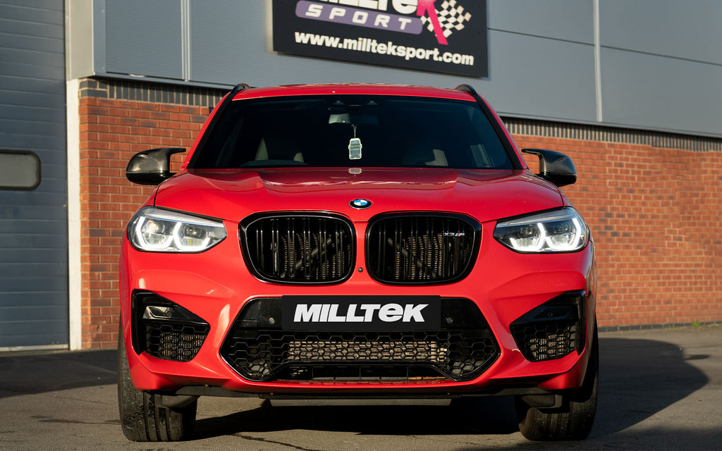 BMW X3 G01/X4 G02 S58 - OPF/GPF Back System with JET-115 Carbon Trims