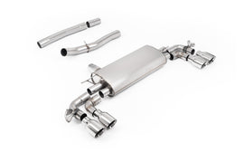 BMW M135i F70 - OPF/GPF Back System with Polished Tips