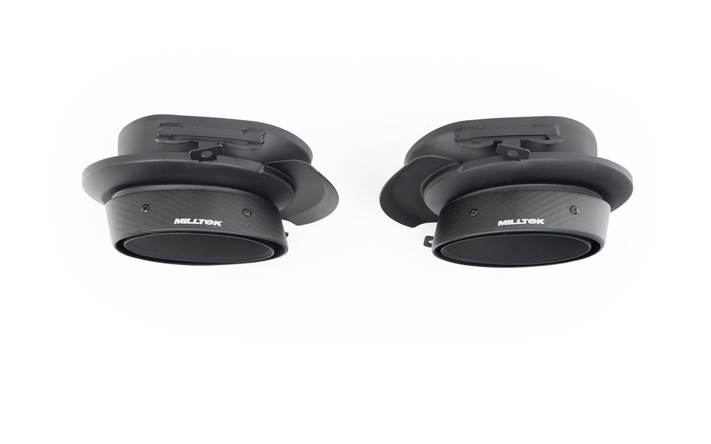 Porsche 992.1 Carrera S/GTS/Dakar - Oval Replacement Carbon Fibre Tips