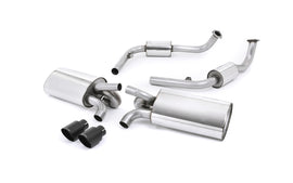 Porsche 987 S 3.2 Boxter/Cayman (Gen 1) - Cat-Back Exhaust System with Cerakote Black Trims