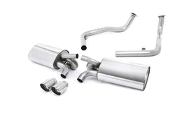 Porsche 987 S 3.4 Boxter/Cayman (Gen 2) - Non-Resonated (Louder) Cat-Back Exhaust System with Polished Trims