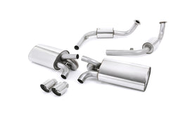 Porsche 987 S 3.4 Boxter/Cayman (Gen 2) - Resonated (Quieter) Cat-Back Exhaust System with Polished Trims