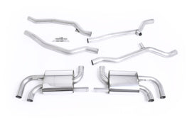 Porsche Cayenne 958 Turbo V8 (Pre-Facelift) - Non-Resonated (Louder) Cat-Back Exhaust System - Uses OE Trims