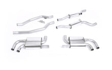 Load image into Gallery viewer, Porsche Cayenne 958 Turbo V8 (Pre-Facelift) - Resonated (Quieter) Cat-Back Exhaust System - Uses OE Tips