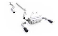 Load image into Gallery viewer, Race Non-Resonated (Loudest) Cat-Back Exhaust System with Black Cerakote GT-90 Trims (For M340i Valance)