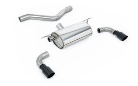 BMW F20/F21 M135i (Non X-Drive) - Rear Silencer for Race System with Cerakote Black Tips