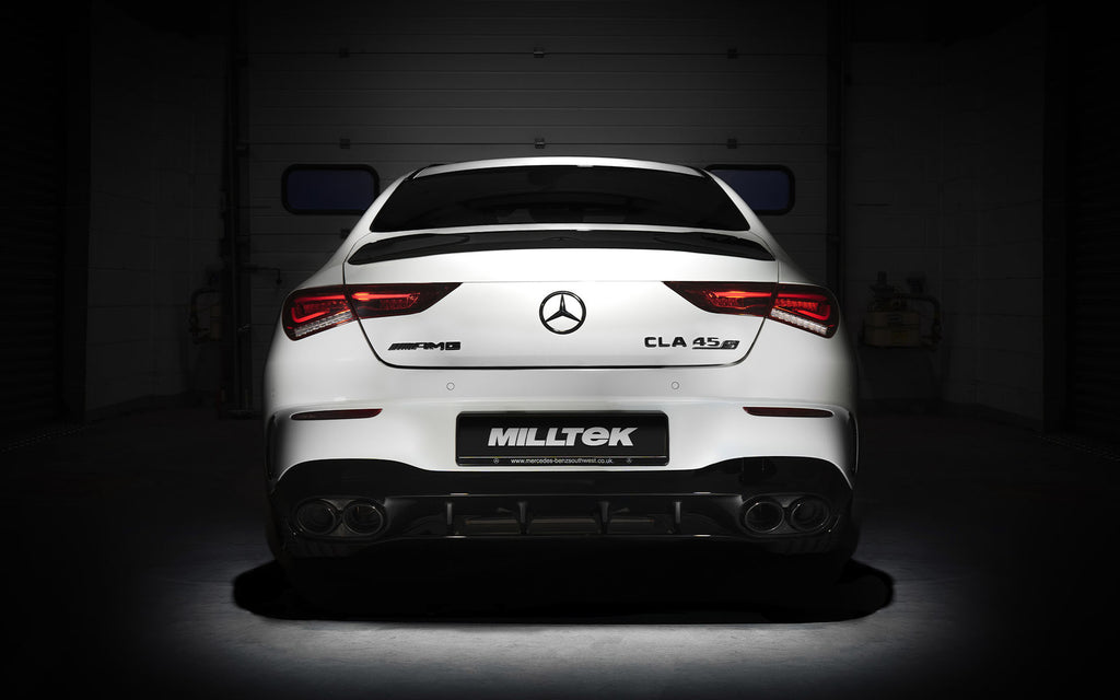 Mercedes CLA5/45S (GPF Models) - Resonated OPF Back Exhaust System - Uses OE Tips