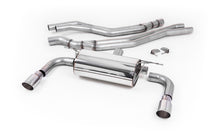 Load image into Gallery viewer, Resonated (Quieter) Cat-Back Exhaust System  with Polished GT-90 Trims