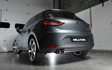 Load image into Gallery viewer, Seat Leon FR 2.0 TDI 150 - Resonated (Quieter) Cat-Back Exhaust System with Polished Tips