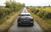 Load image into Gallery viewer, Audi RS6/RS7 C8 - Resonated (Quieter) Cat Back System (Twin 80mm) with Cerakote Black Oval Trims