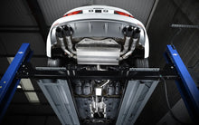 Load image into Gallery viewer, Audi S3 8V.2 - Resonated (Quieter) GPF/OPF-Back Exhaust System with Quad Round Cerakote Black Trims